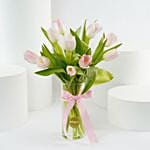 Amal | Pink Tulip Vase