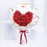 Heart Shaped Red Bouquet