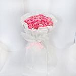 Pink Roses Bouquet For Her