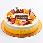 Vanilla Berry Cake For Birthday 1 Kg