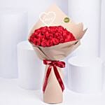 50 Love Red Rose Bouqet