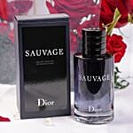 Dior Sauvage Perfume N 12 Red Roses Love Tray