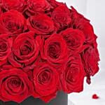 Love Gesture 35 Valentines Red Roses Box