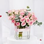 Love Princess Pink Rose Vase