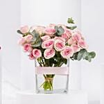 Love Princess Pink Rose Vase