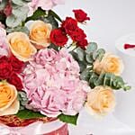 Charming Valentines Flower Box