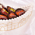 Stuffed Dates With Ramadan Crescent Platter