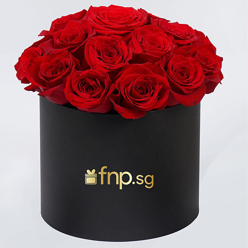 Box of Red Roses