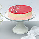 Fresh Raspberry Lychee Cake