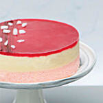 Fresh Raspberry Lychee Cake