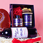 Bellevie Pavillon Merlot Wine Hamper for Valentine