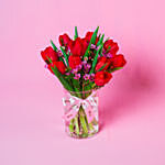 Gracious Tulips Vase for Valentine