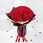 111 Grand Red Roses Bouquet