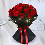 LED Elegance Rose Bouquet