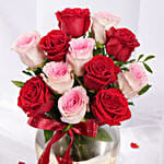 Romantic Valentine’s Rose Arrangement