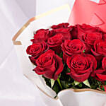 Rosy Reverie 18 Roses Bouquet