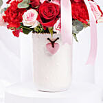 Valentine Romantic Flower Arrangement