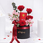 Valentines Day Flower and Perfume for Him