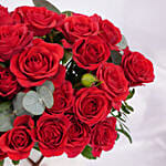 Valentines Day Spray Roses Premium Vase