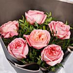 Valentine’s Special Romantic Garden 6 Roses Bouquet