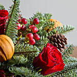 Christmas Table Arrangement