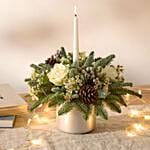 Luxury White Candle Arrangement