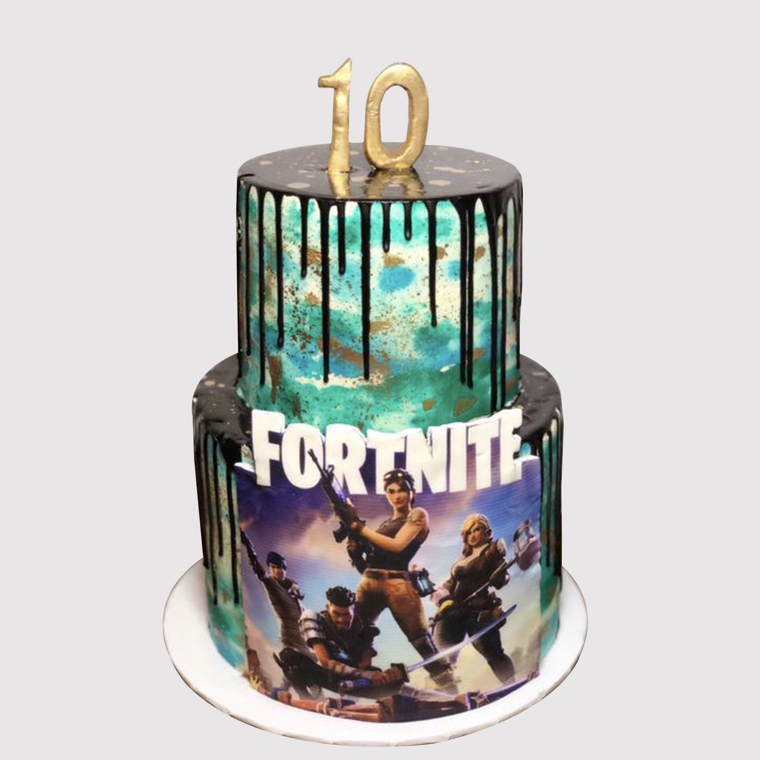 Online Fortnite Theme Chocolate Cake Gift Delivery in UAE - FNP