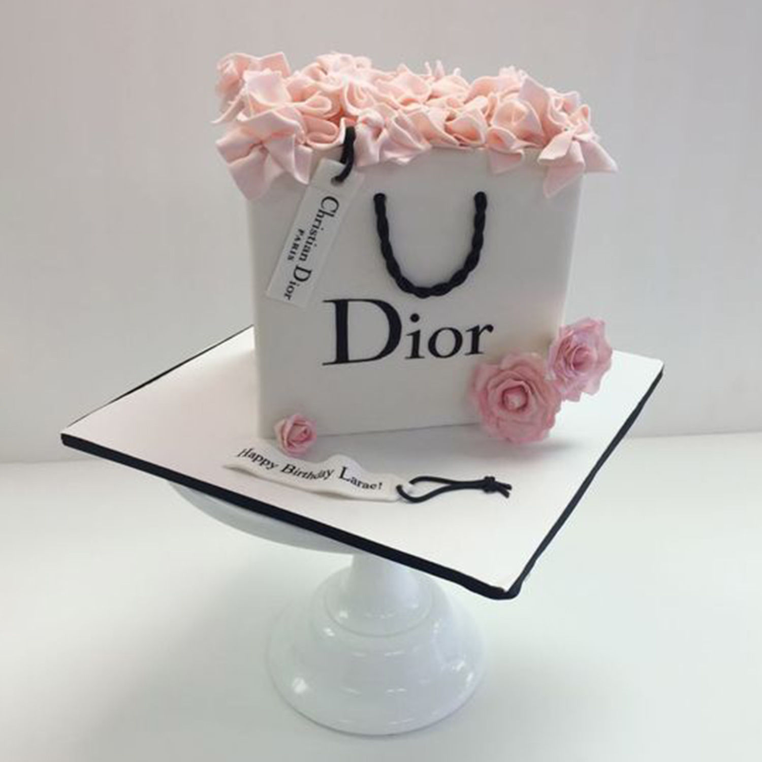 Online Dior Designer Cake Marble Gift Delivery in UAE - FNP