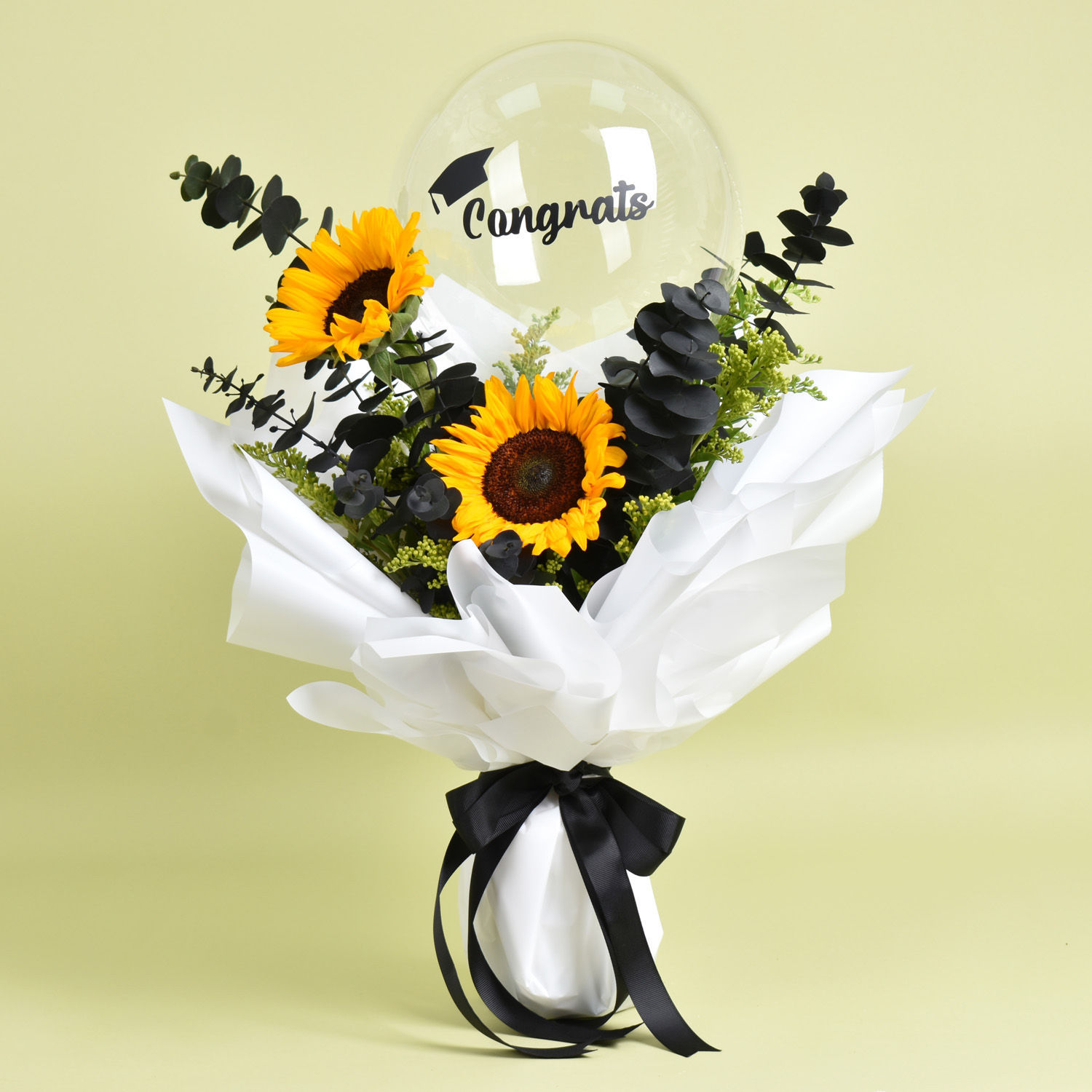 Online Graduation Sunflower Bouquet T Delivery In Uae Fnp