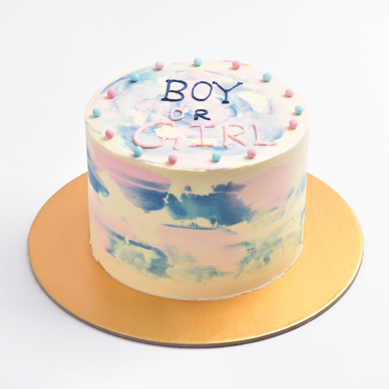 Online Babys Gender Reveal Cake For Boy Gift Delivery In Uae Fnp