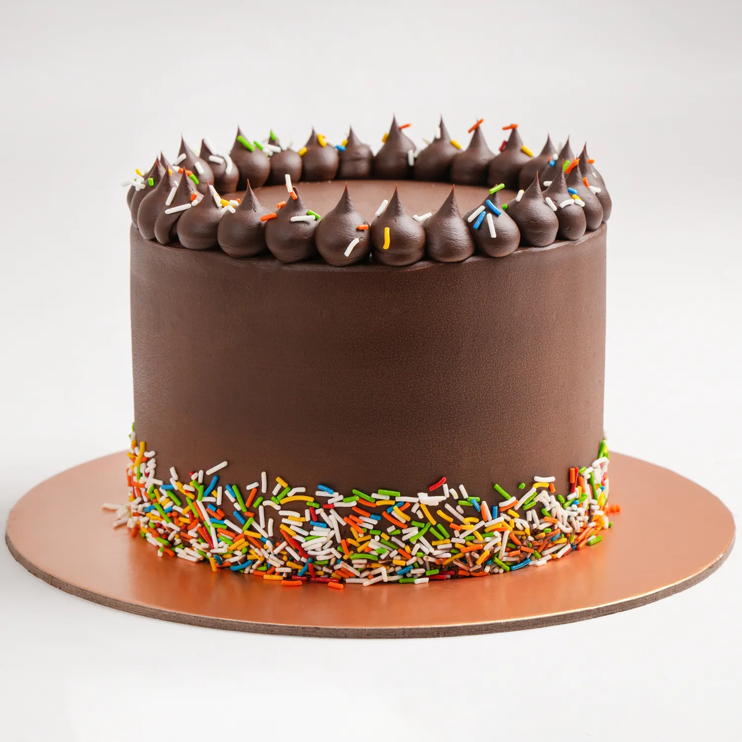 Online Choco Vanilla Rainbow Cake Gift Delivery In Uae - Fnp