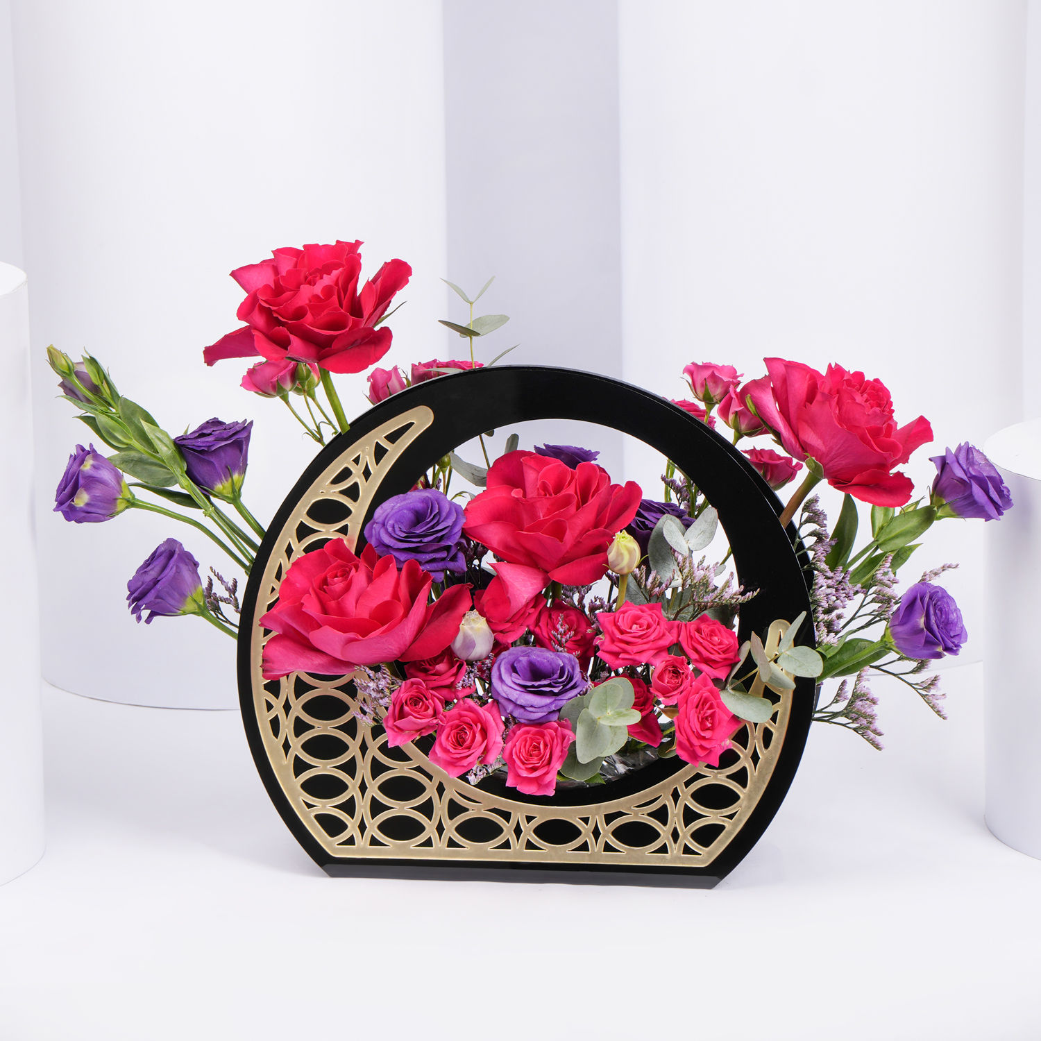 Online Colorful Blossoms Arrangement Gift Delivery in UAE - FNP